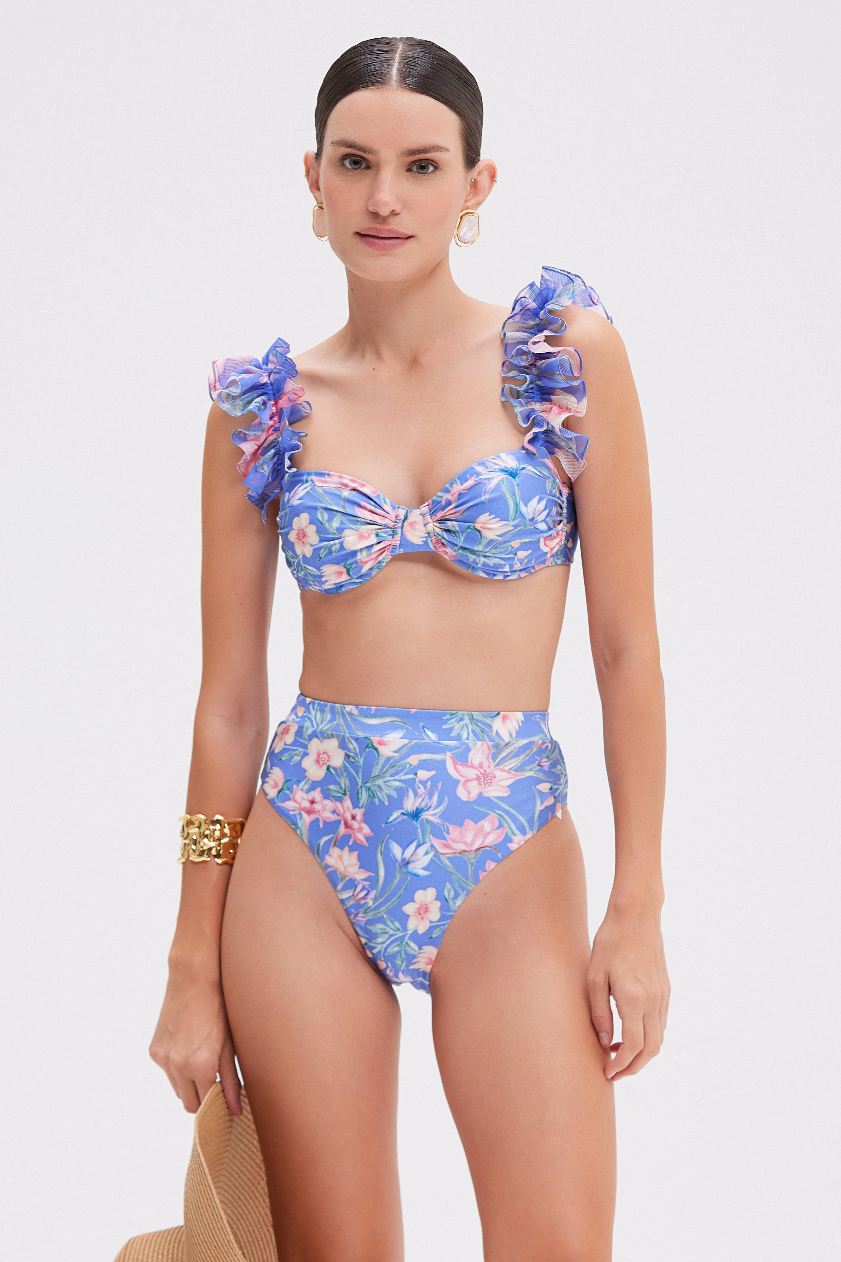 AMARYLLIS FLUTTER BIKINI TOP - Image 3