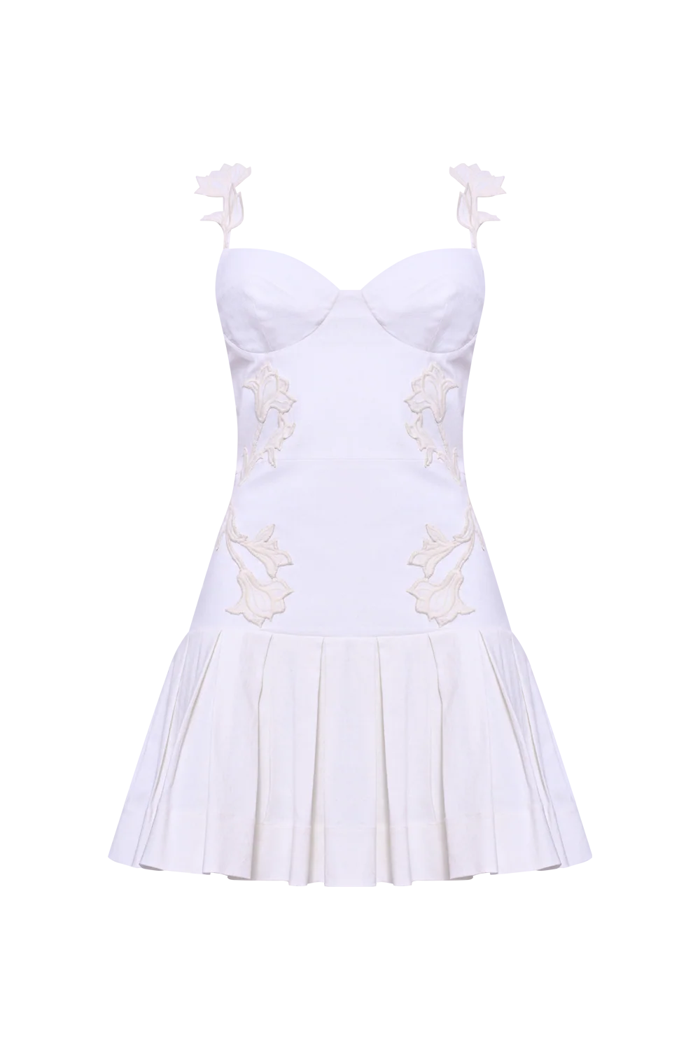 ACQUAMIST LINEN MINI DRESS - Image 2