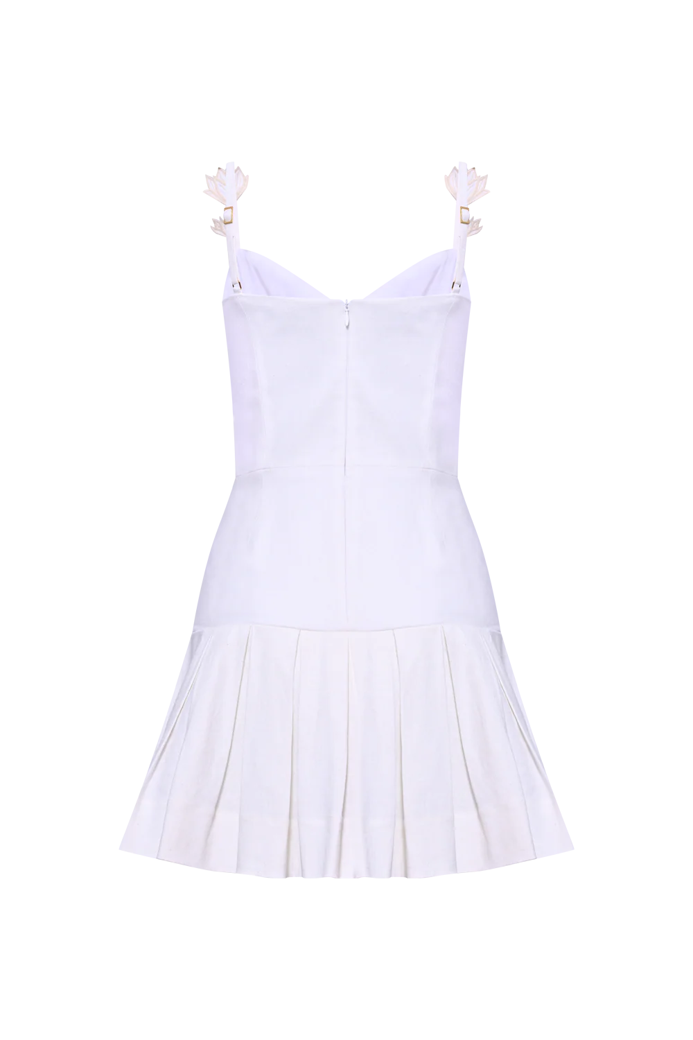 ACQUAMIST LINEN MINI DRESS - Image 3