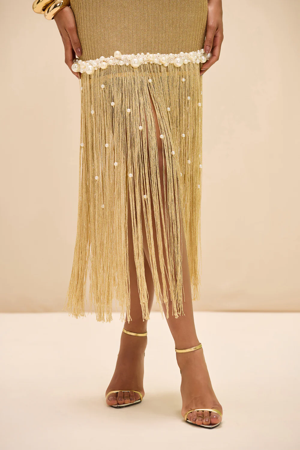 AUREA CROCHET MIDI DRESS - Image 3