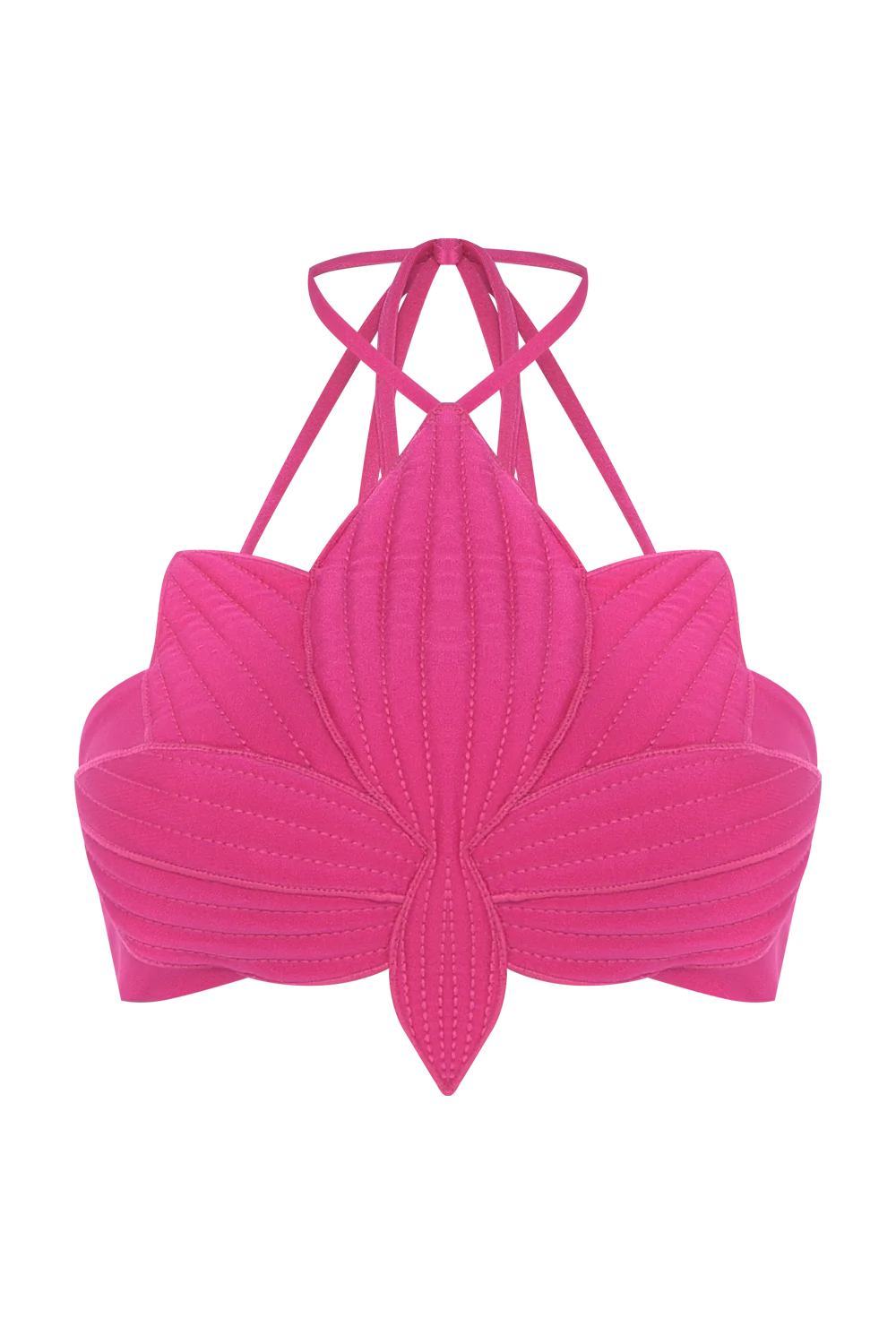 AURORA LYCRA LOTUS BIKINI TOP - Image 4