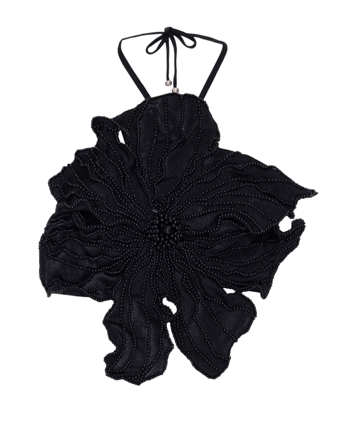 HAND-BEADED FLOWER TOP - Image 2