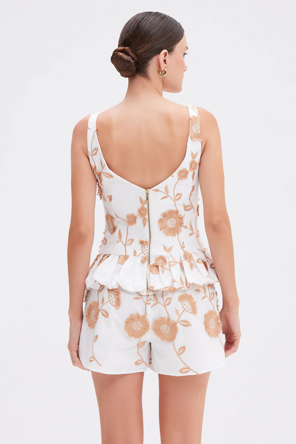 BOTANICAL POPLIN TOP - Image 2