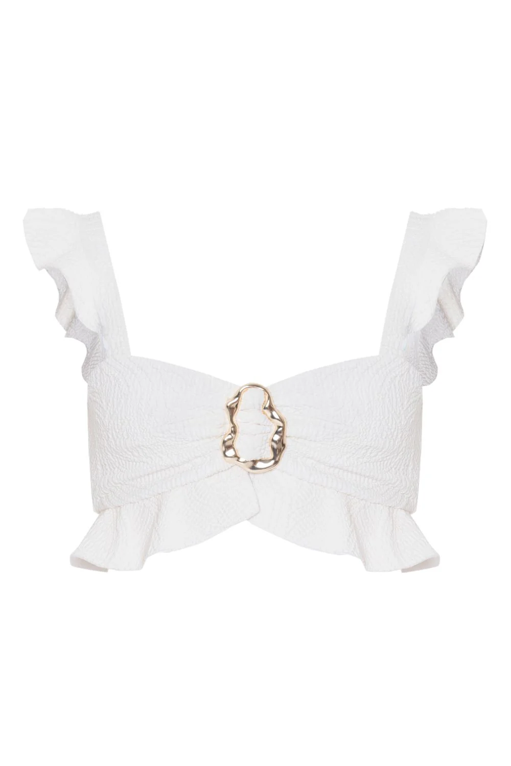 BREEZE JACQUARD FLUTTER TOP - Image 3