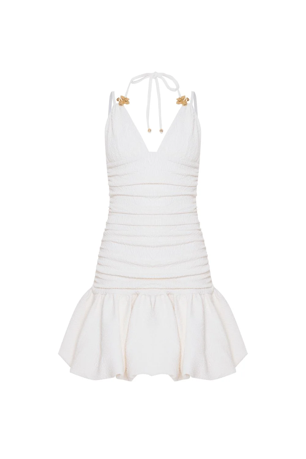 BREEZE JACQUARD SLOWER MINI DRESS - Image 4