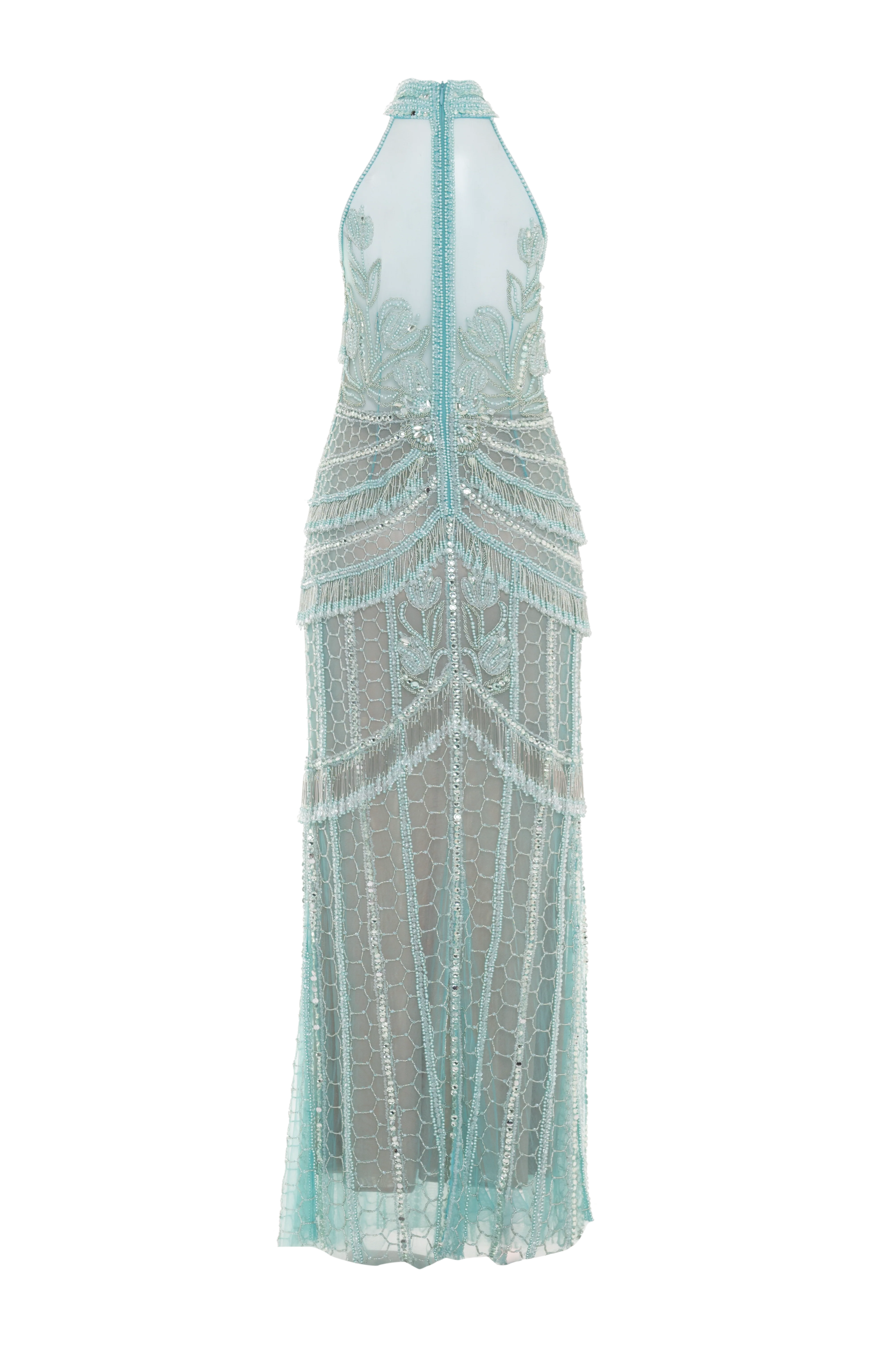 BUTTERFLY EMBROIDERY MAXI DRESS - Image 3