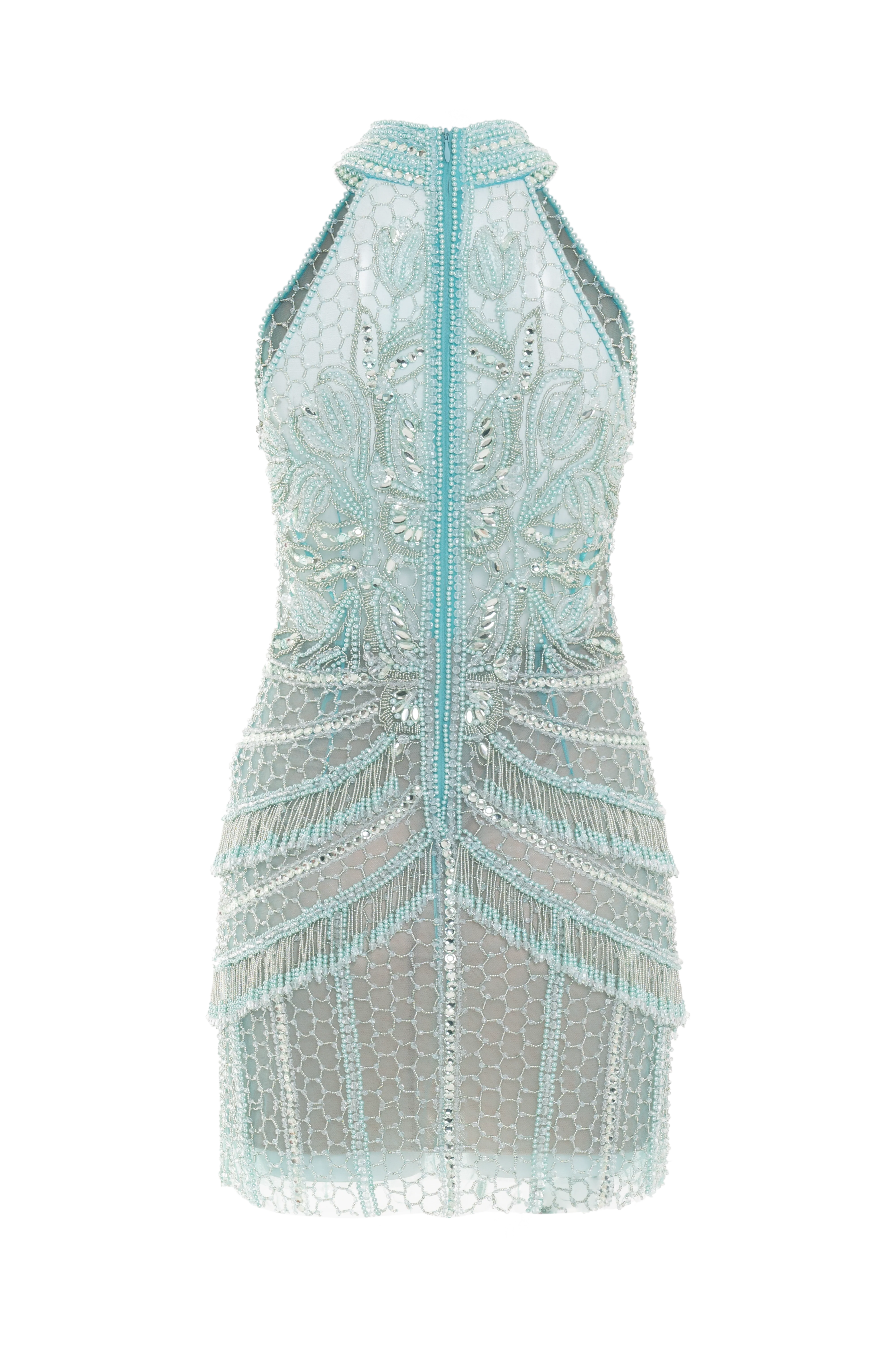 BUTTERFLY EMBROIDERY MINI DRESS - Image 5