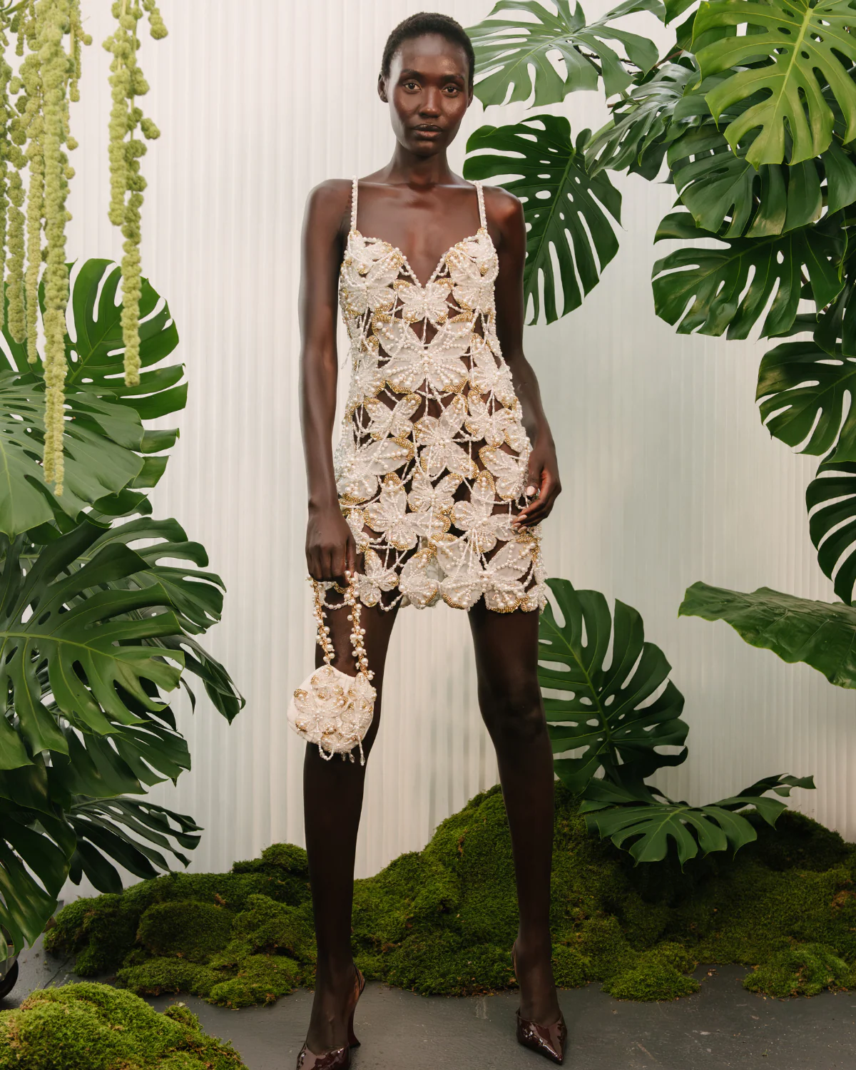 BUTTERFLY TULLE MINI DRESS (RUNWAY) - Image 5