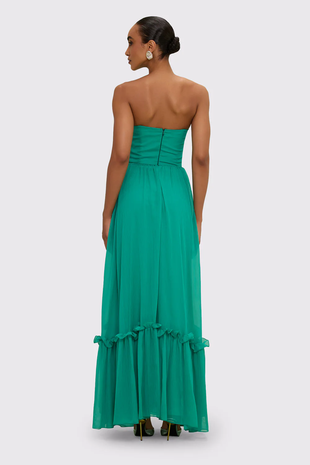 CHIFFON DAYDREAM MAXI DRESS - Image 4