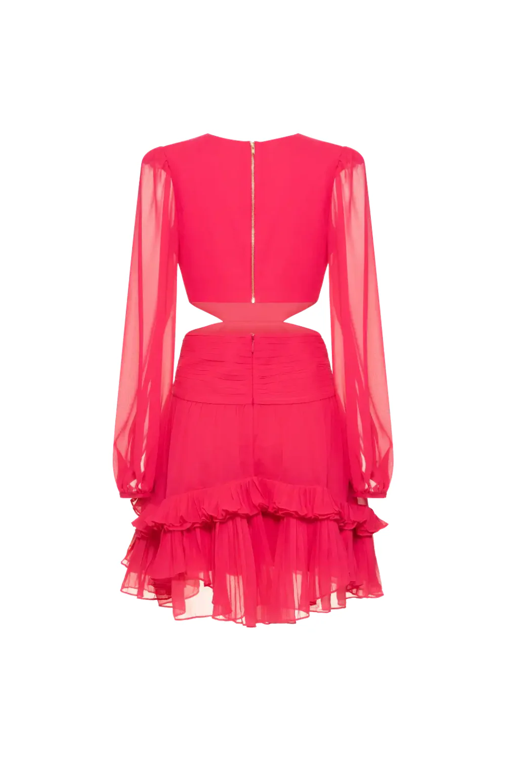 DEEP V CUTOUT MINI DRESS - Image 5