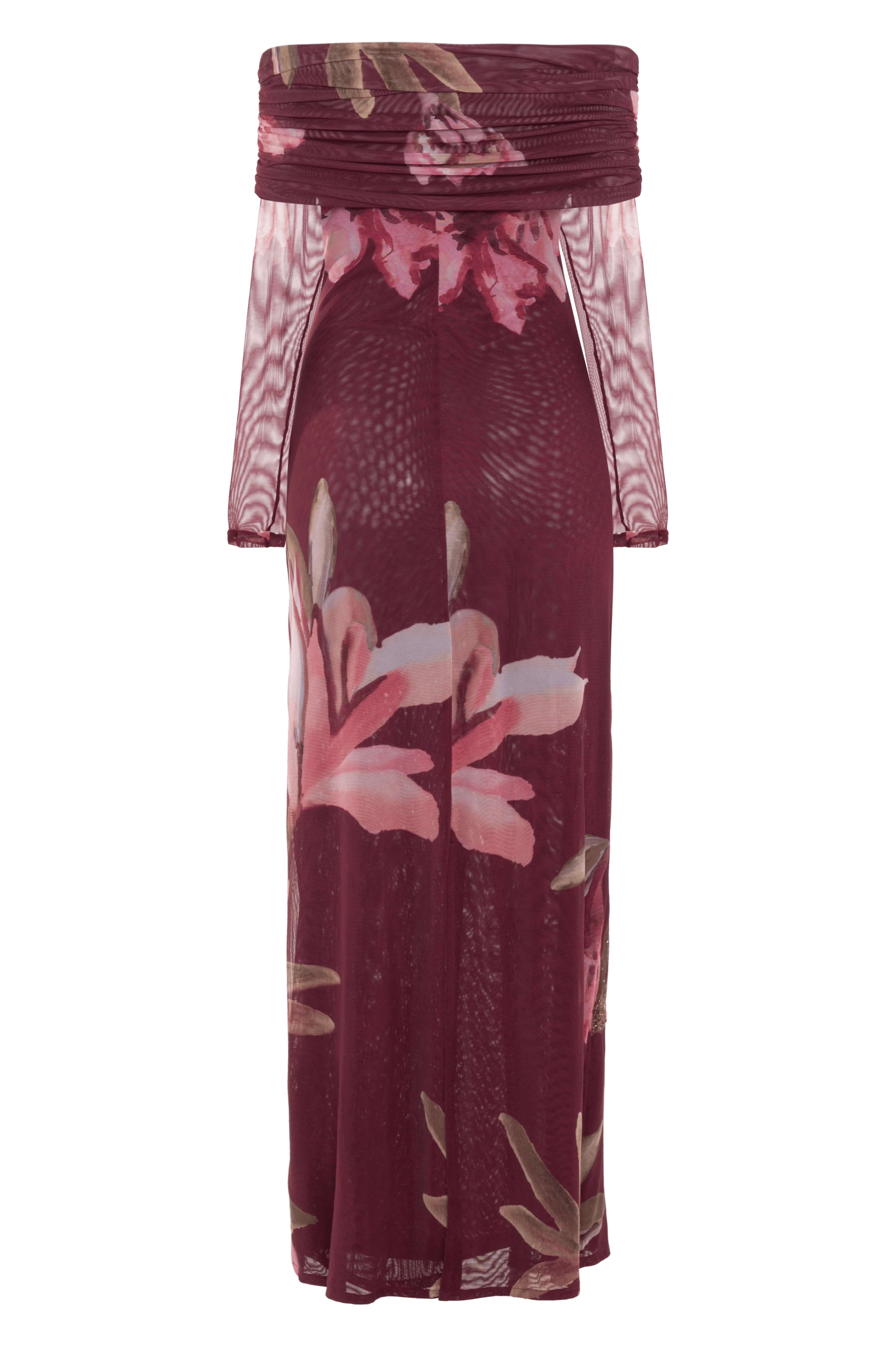 DELICATA TULLE MAXI DRESS - Image 5