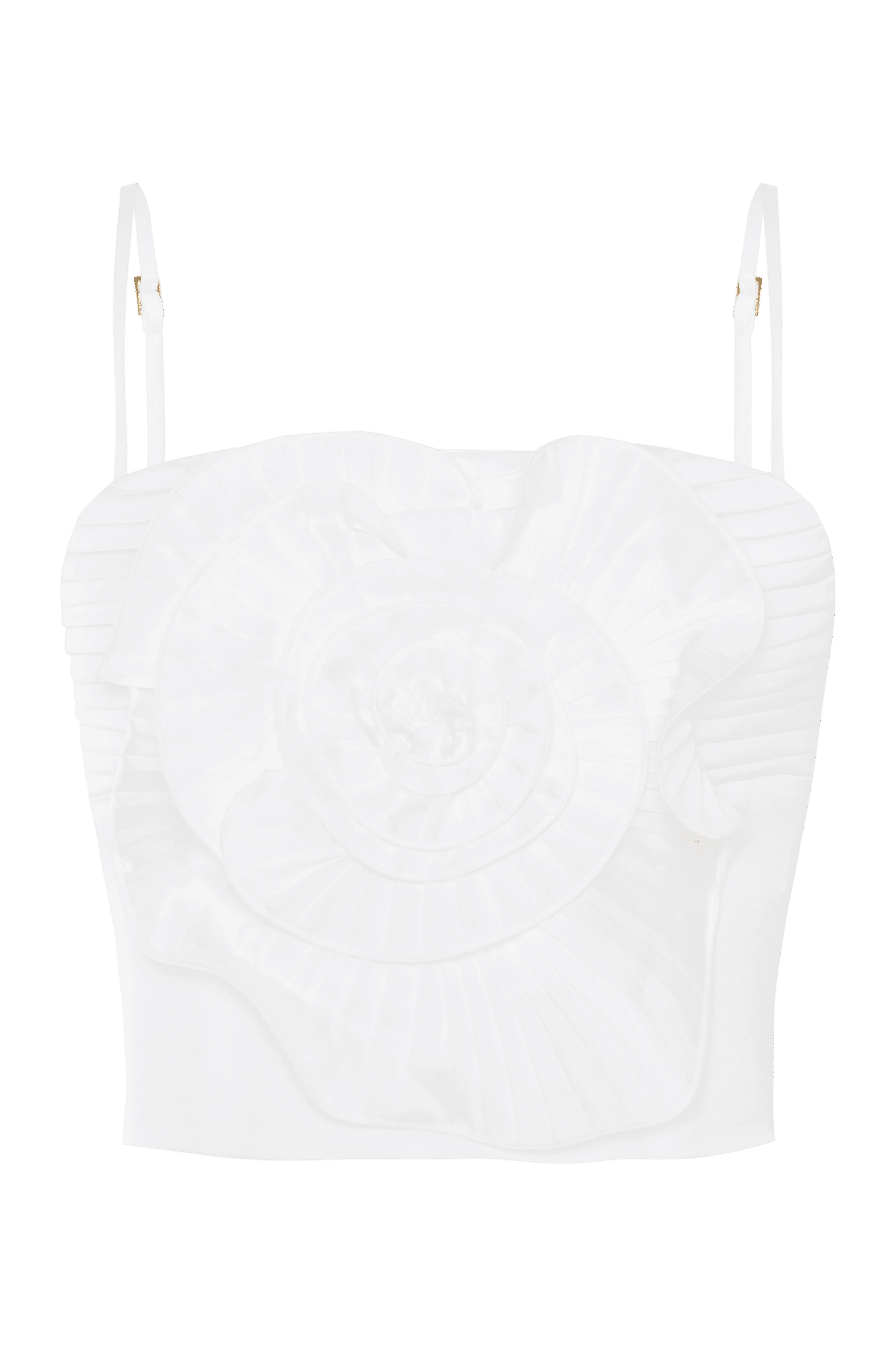 DREAM SATIN FLOWER TOP - Image 2
