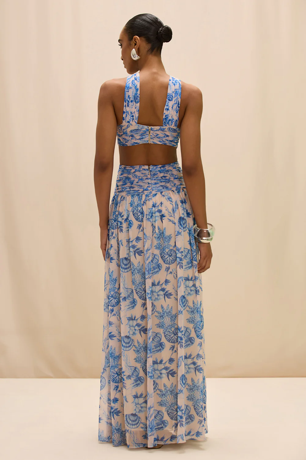 EDEN ROCK SEASHELL CUT OUT MAXI DRESS - Image 3