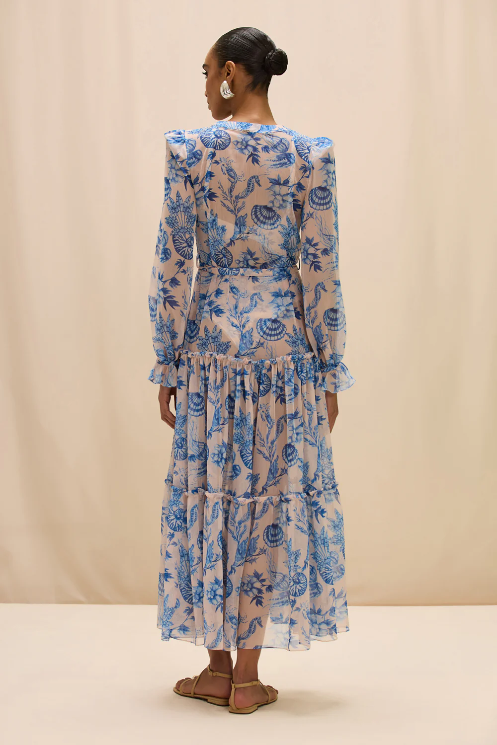 EDEN ROCK SEASHELL LONG ROBE - Image 3