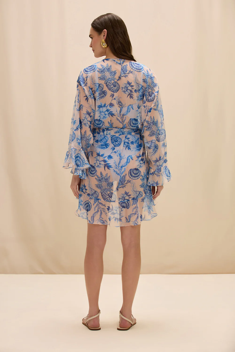 EDEN ROCK SEASHELL SHORT ROBE - Image 3