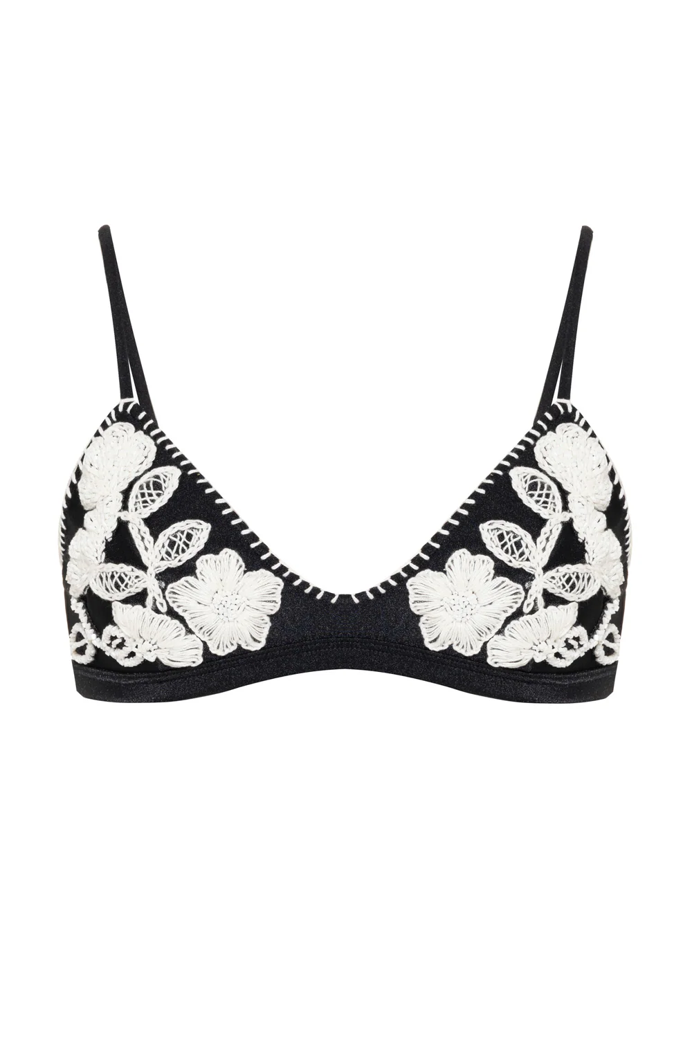 EMBROIDERED BIKINI TOP - Image 4