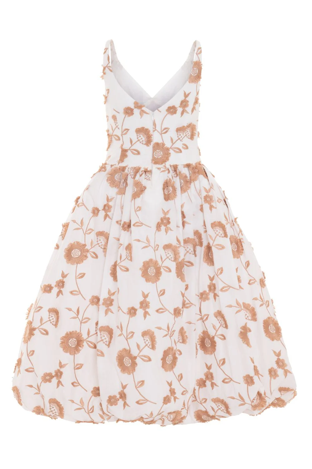 BOTANICAL POPLIN MIDI DRESS (RUNWAY) - Image 6