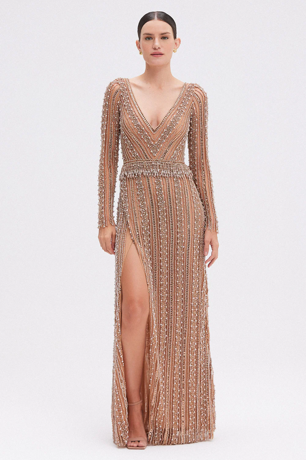 EMBROIDERY DREAMS LONG SLEEVE DRESS