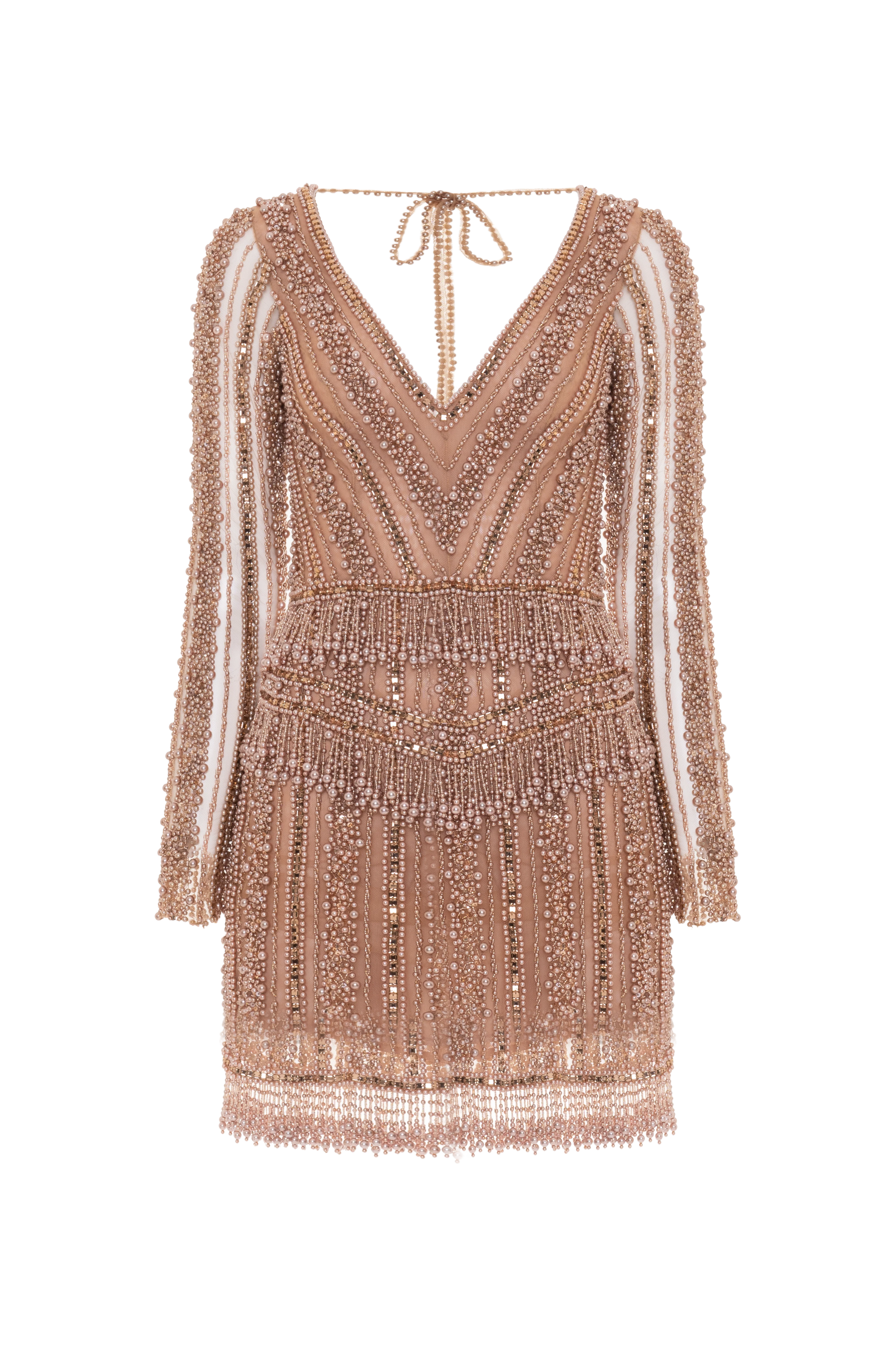 EMBROIDERY DREAMS LONG SLEEVE MINI DRESS - Image 2