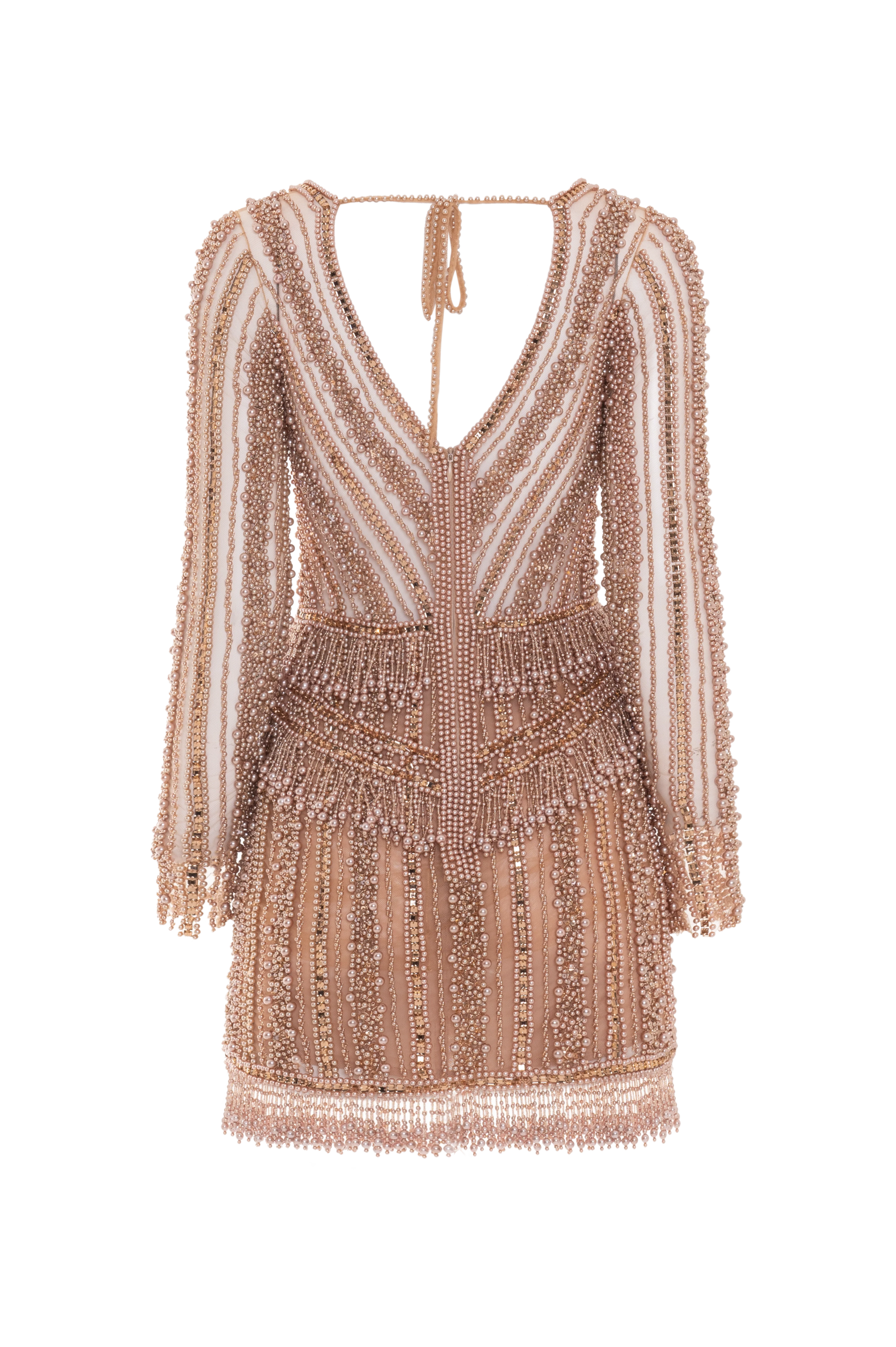 EMBROIDERY DREAMS LONG SLEEVE MINI DRESS - Image 3