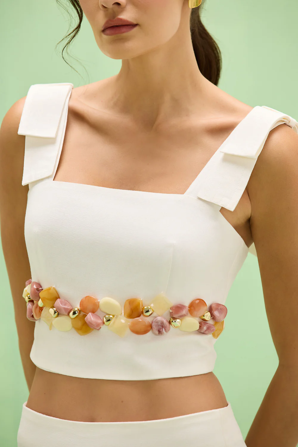GABRIELA LINEN TOP - Image 2