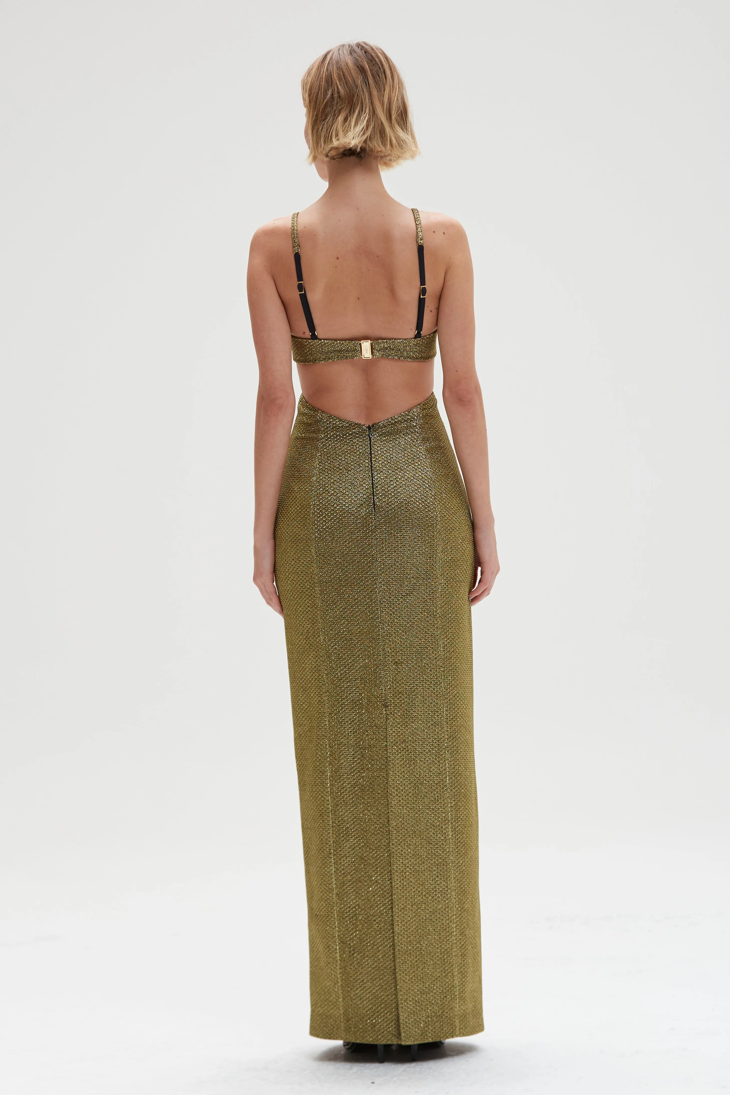 GOLDEN WEAVE GOWN - Image 3