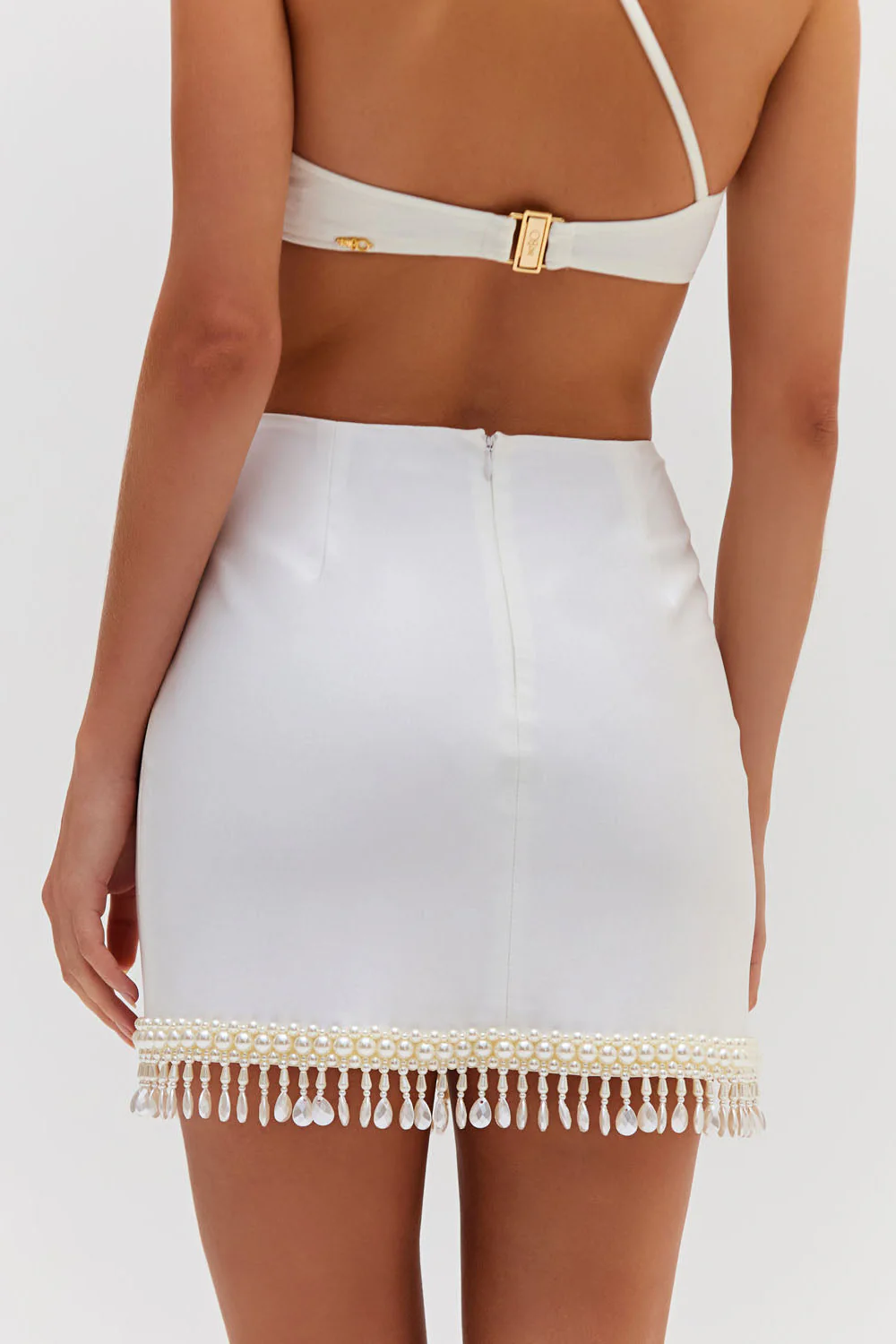 HAND-BEADED MINI SKIRT - Image 3