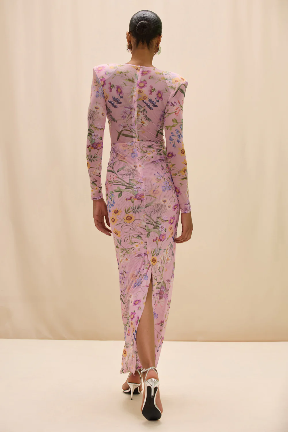 HEATHER PLUNGE MAXI DRESS - Image 3