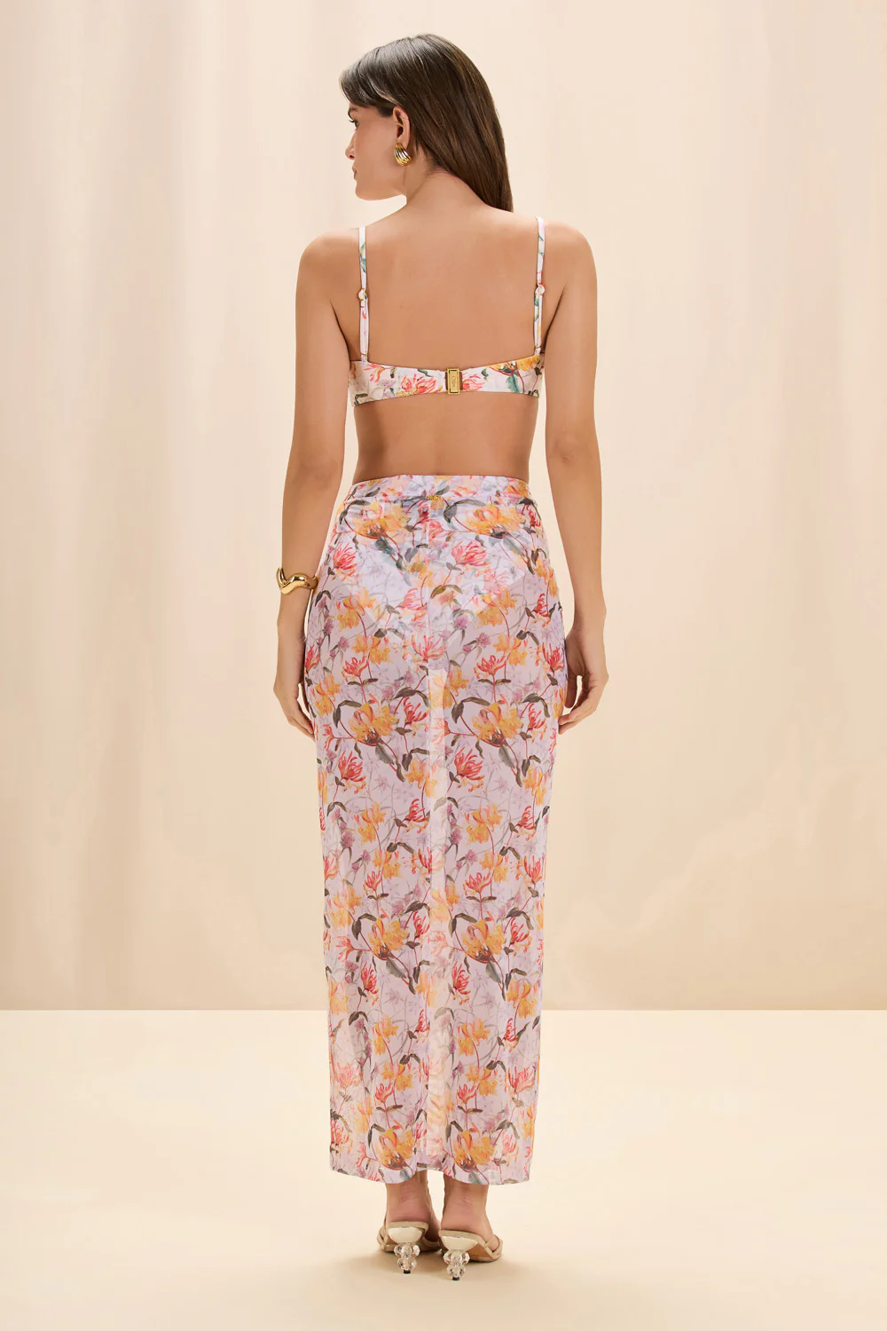 HONEY FLOWER BEACH SKIRT - Image 2