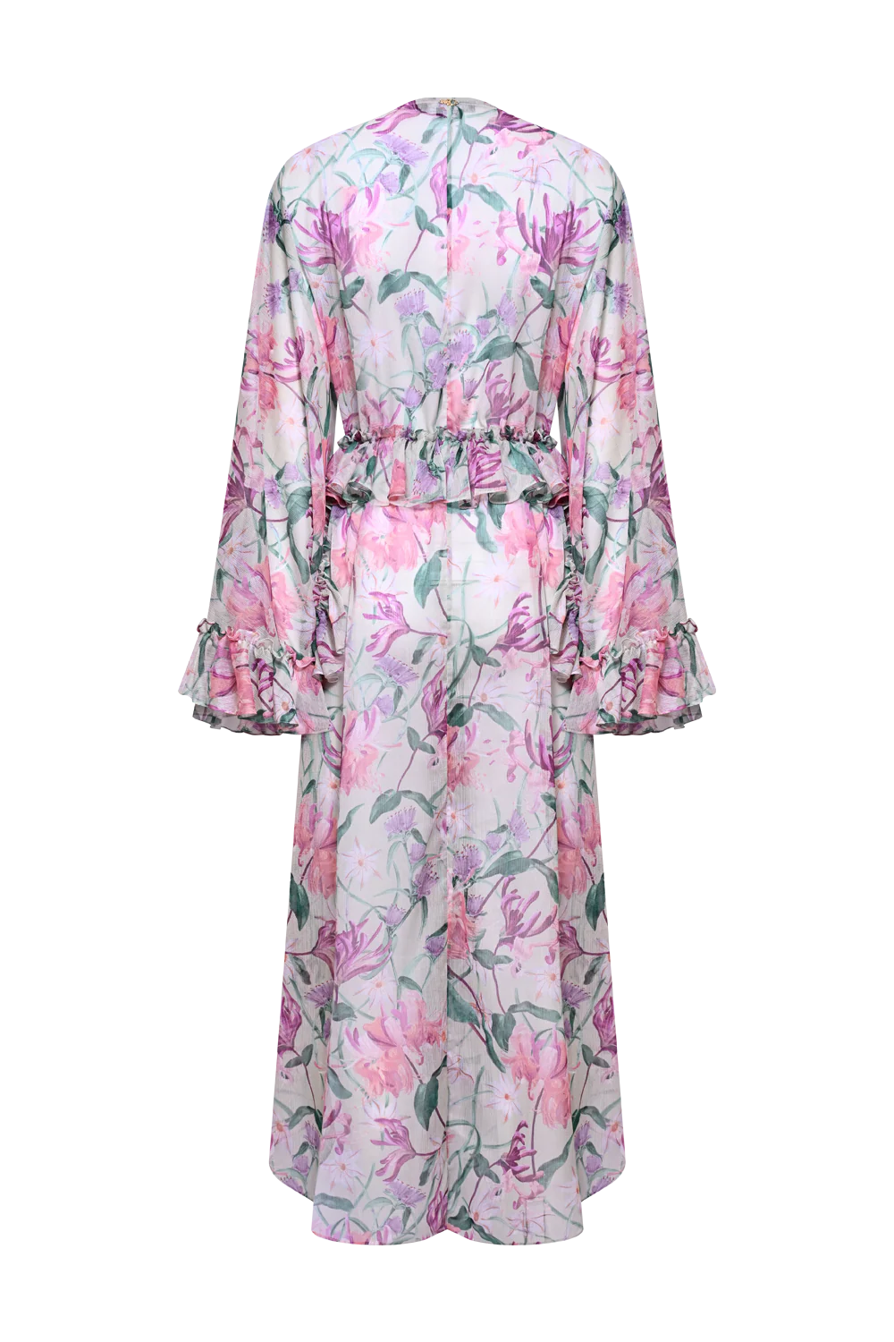 HONEY FLOWER LONG ROBE - Image 4