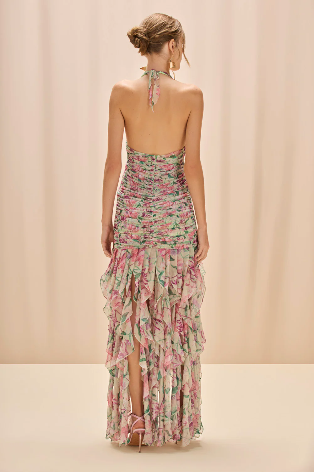 HONEY FLOWER PLUNGE GOWN - Image 3