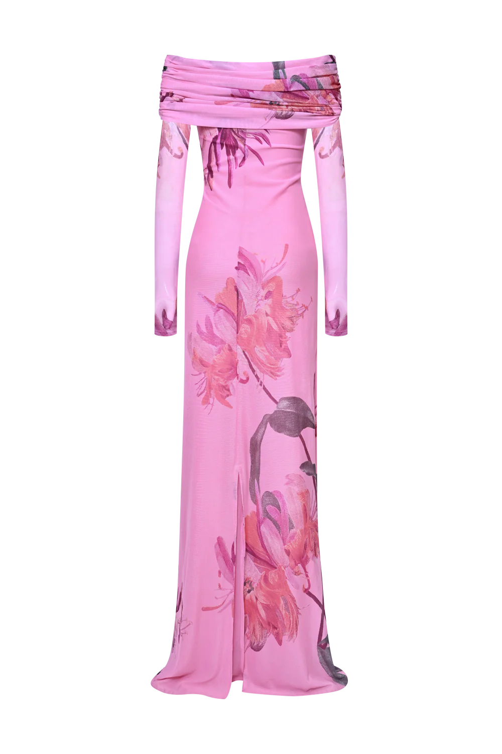 HONEY FLOWER TULLE MAXI DRESS - Image 3