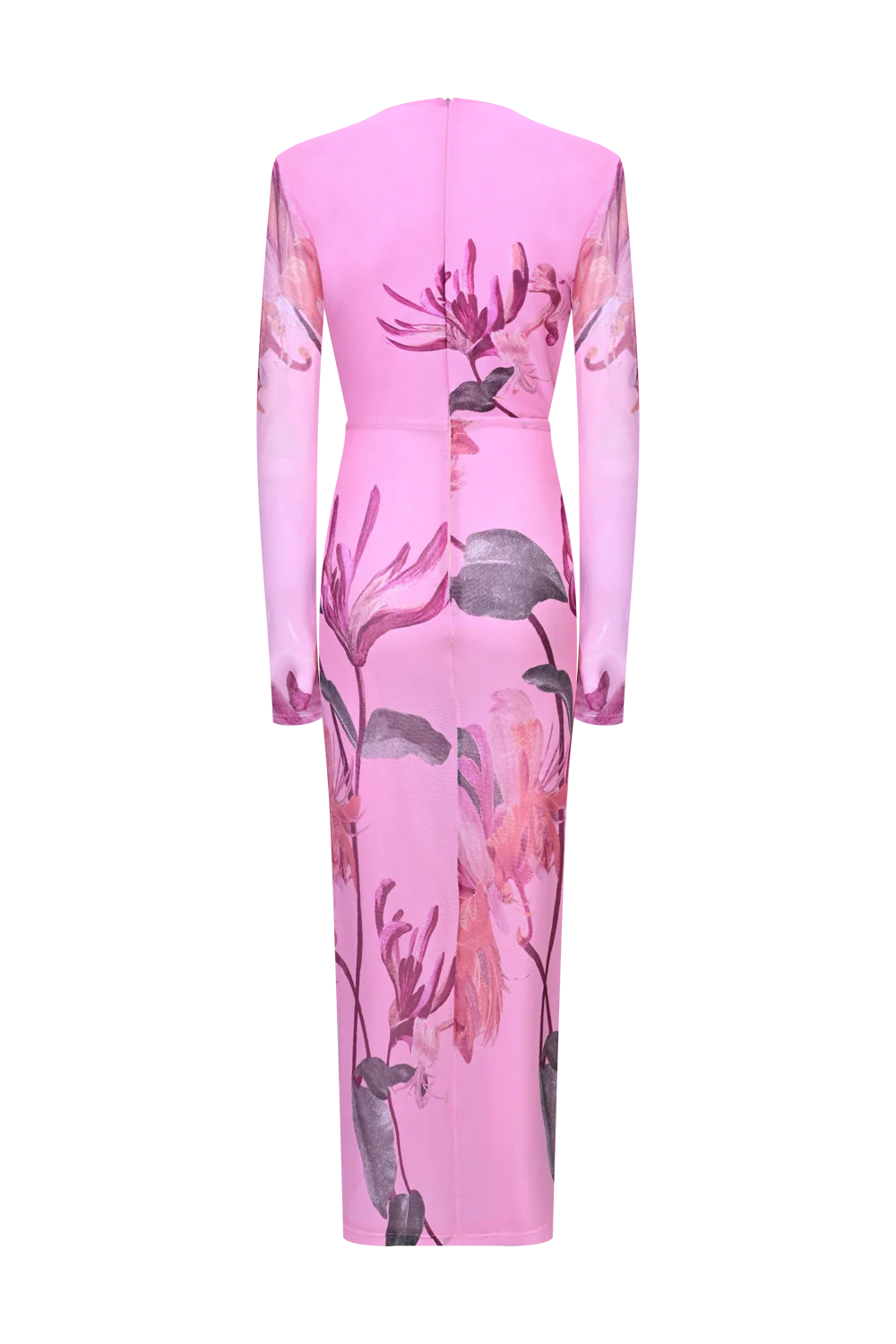 HONEY FLOWER TULLE MIDI DRESS - Image 4