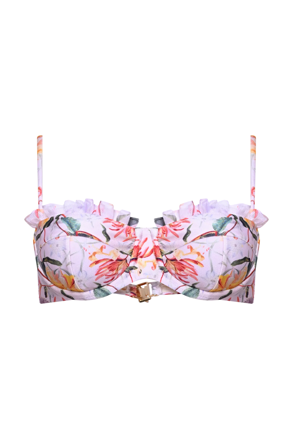 HONEY FLOWER UNDERWIRE BIKINI TOP - Image 4