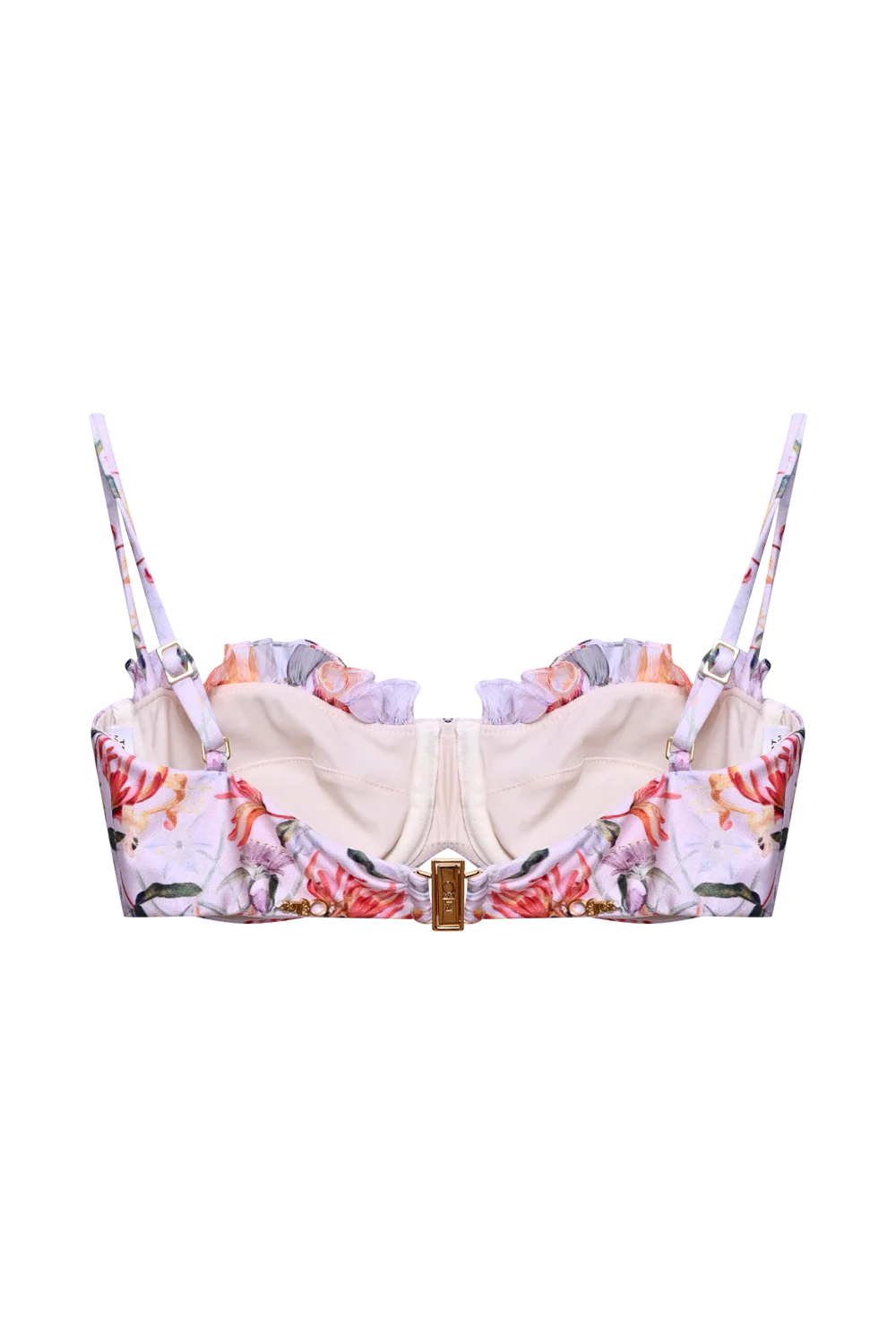 HONEY FLOWER UNDERWIRE BIKINI TOP - Image 5