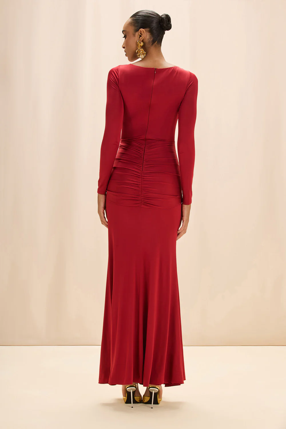 INTENSITY JERSEY LONG SLEEVE GOWN - Image 4