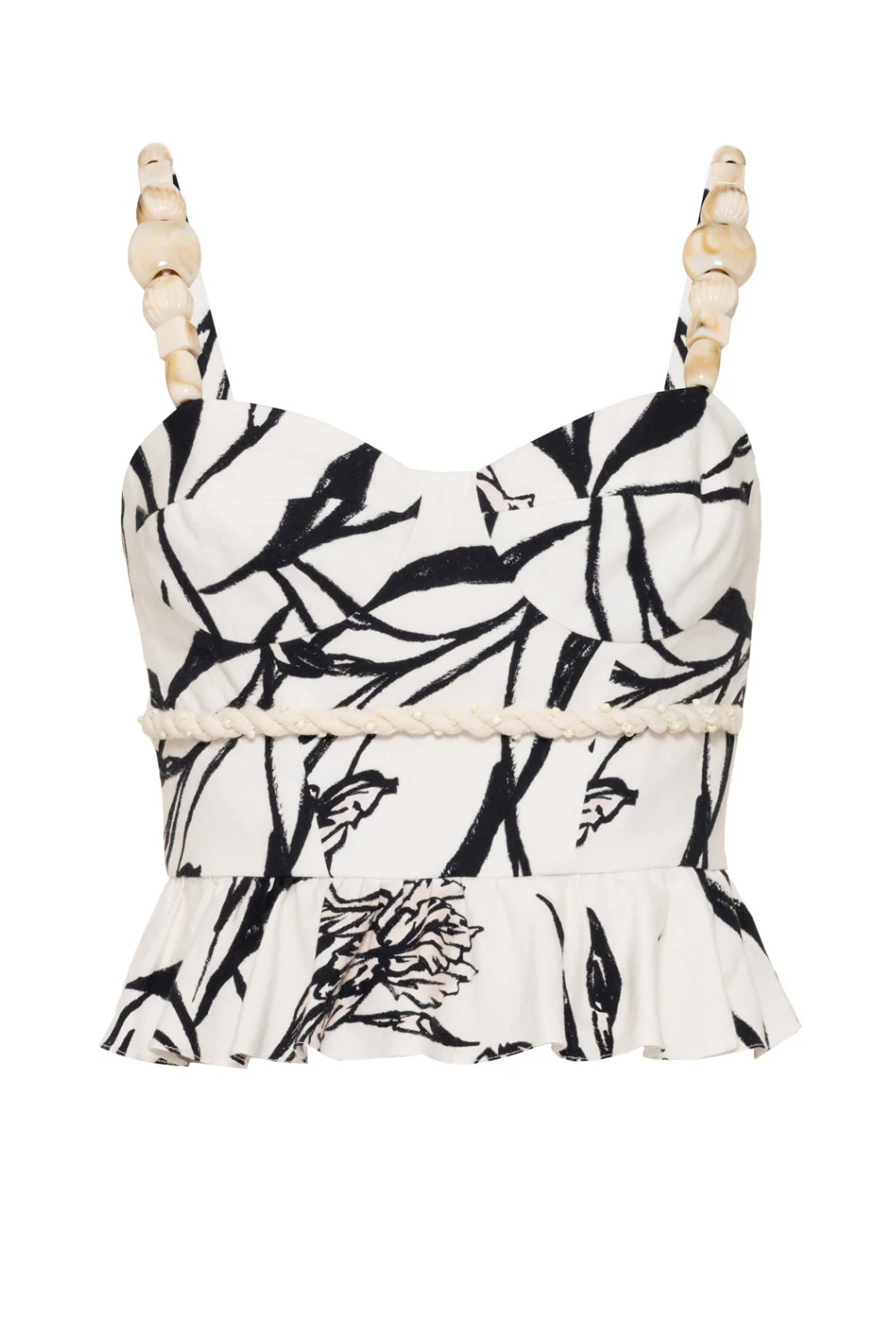 IRIS PEPLUM TOP - Image 3