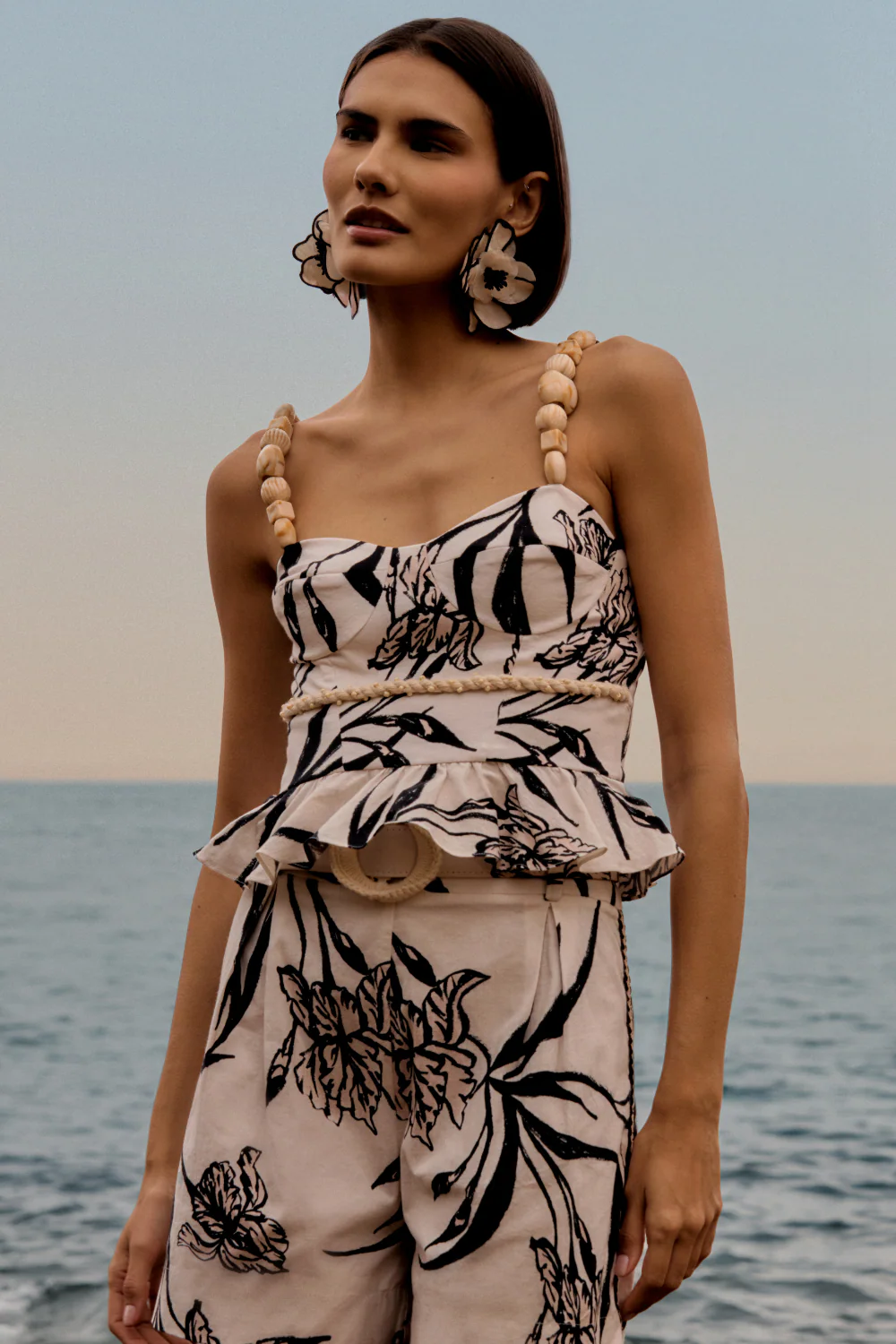 IRIS PEPLUM TOP - Image 4