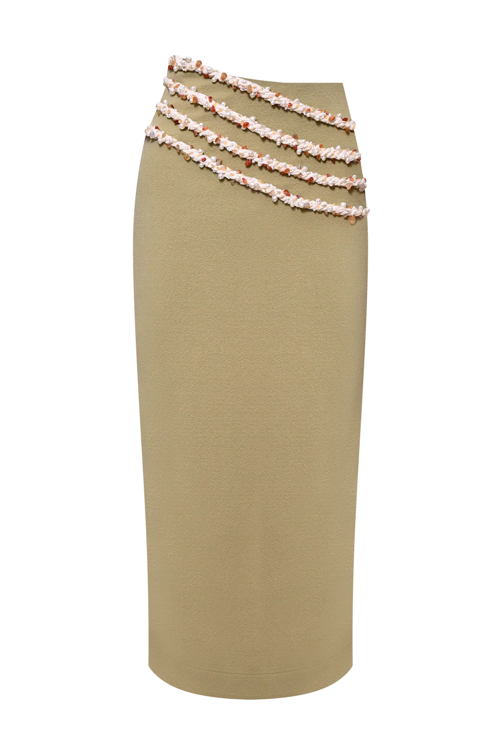 JADE KNIT MIDI SKIRT - Image 3