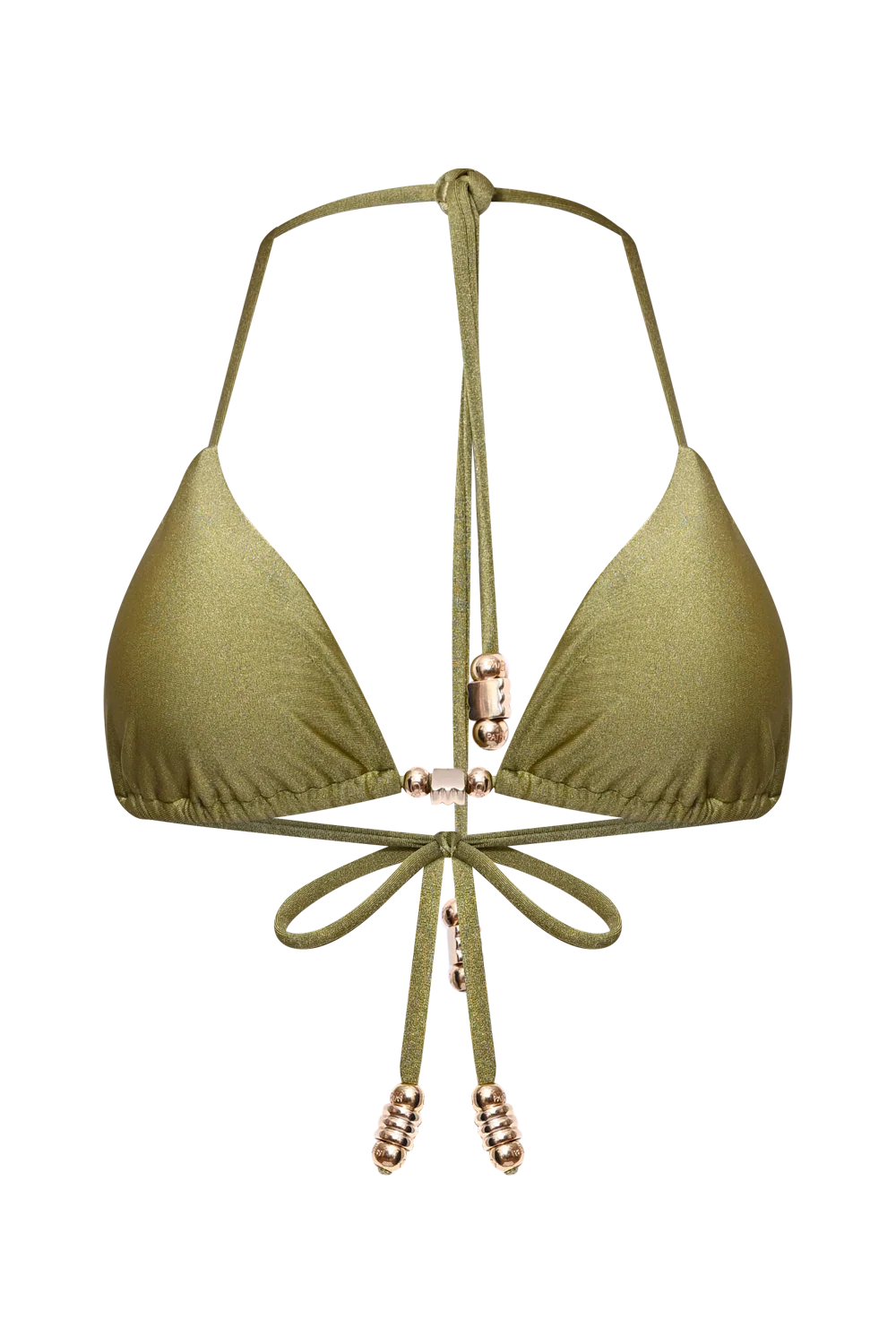 JADE LYCRA LACE BIKINI TOP - Image 4