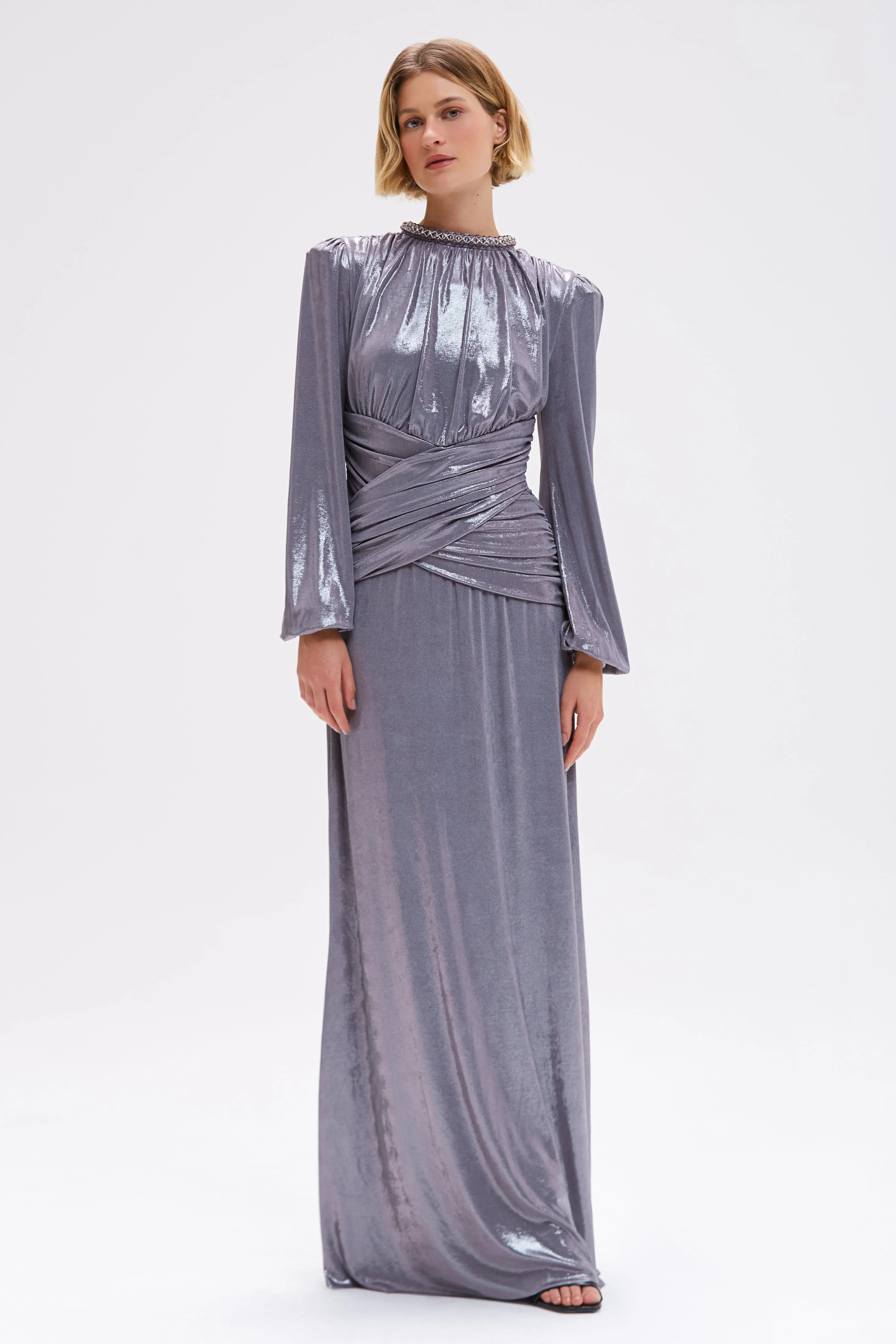JERSEY ELYSIAN LONG DRESS - Image 2