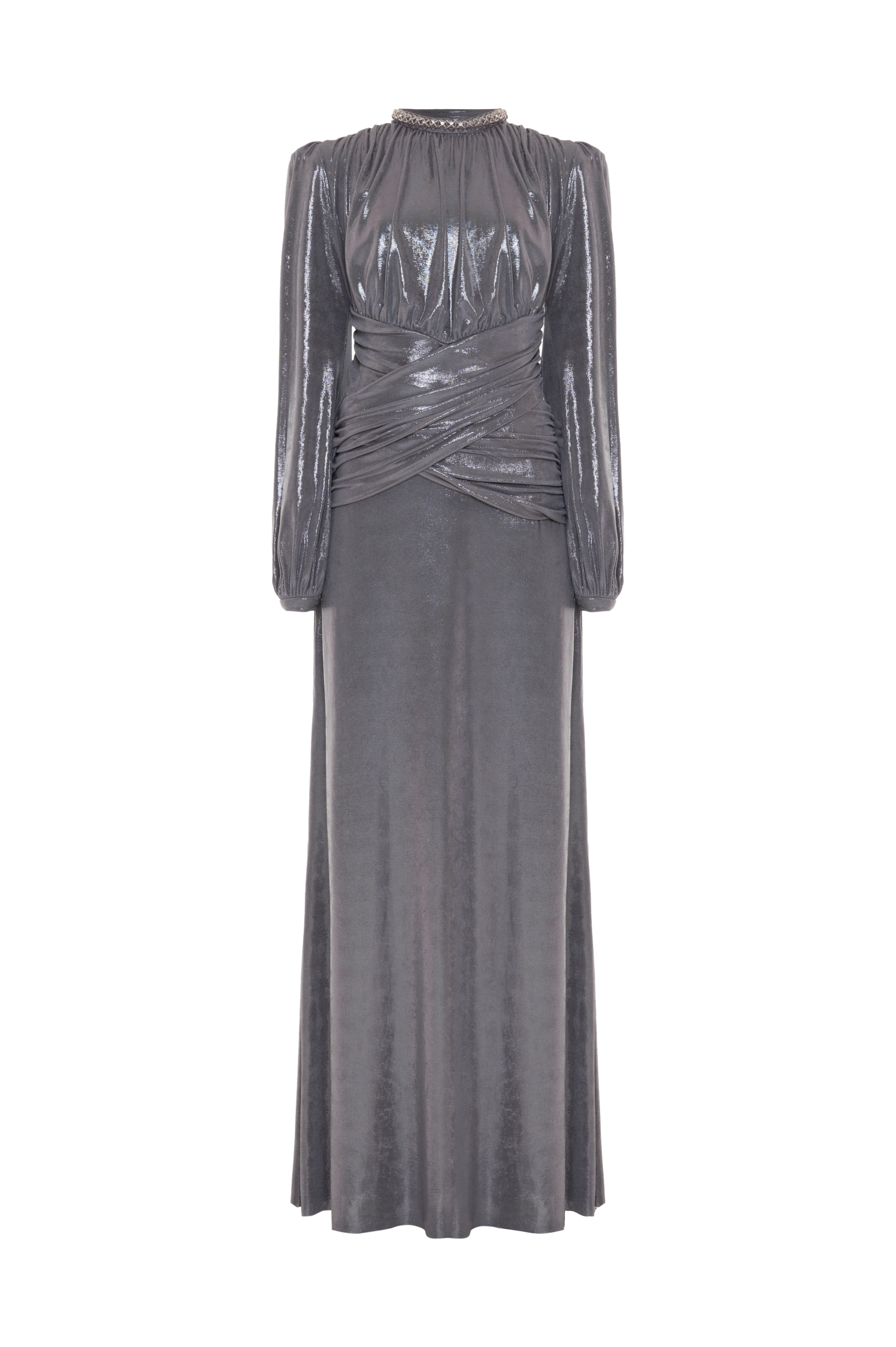 JERSEY ELYSIAN LONG DRESS - Image 3