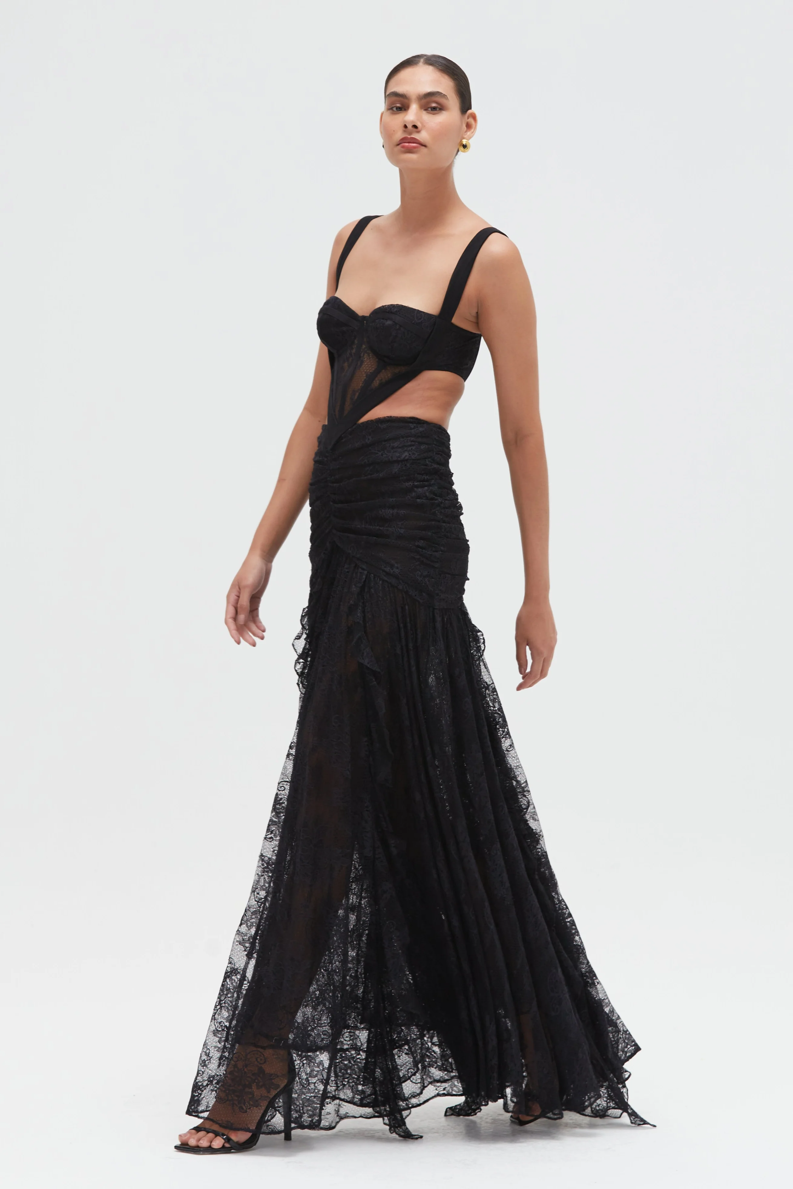 LAILA LACE CUT OUT GOWN - Image 3