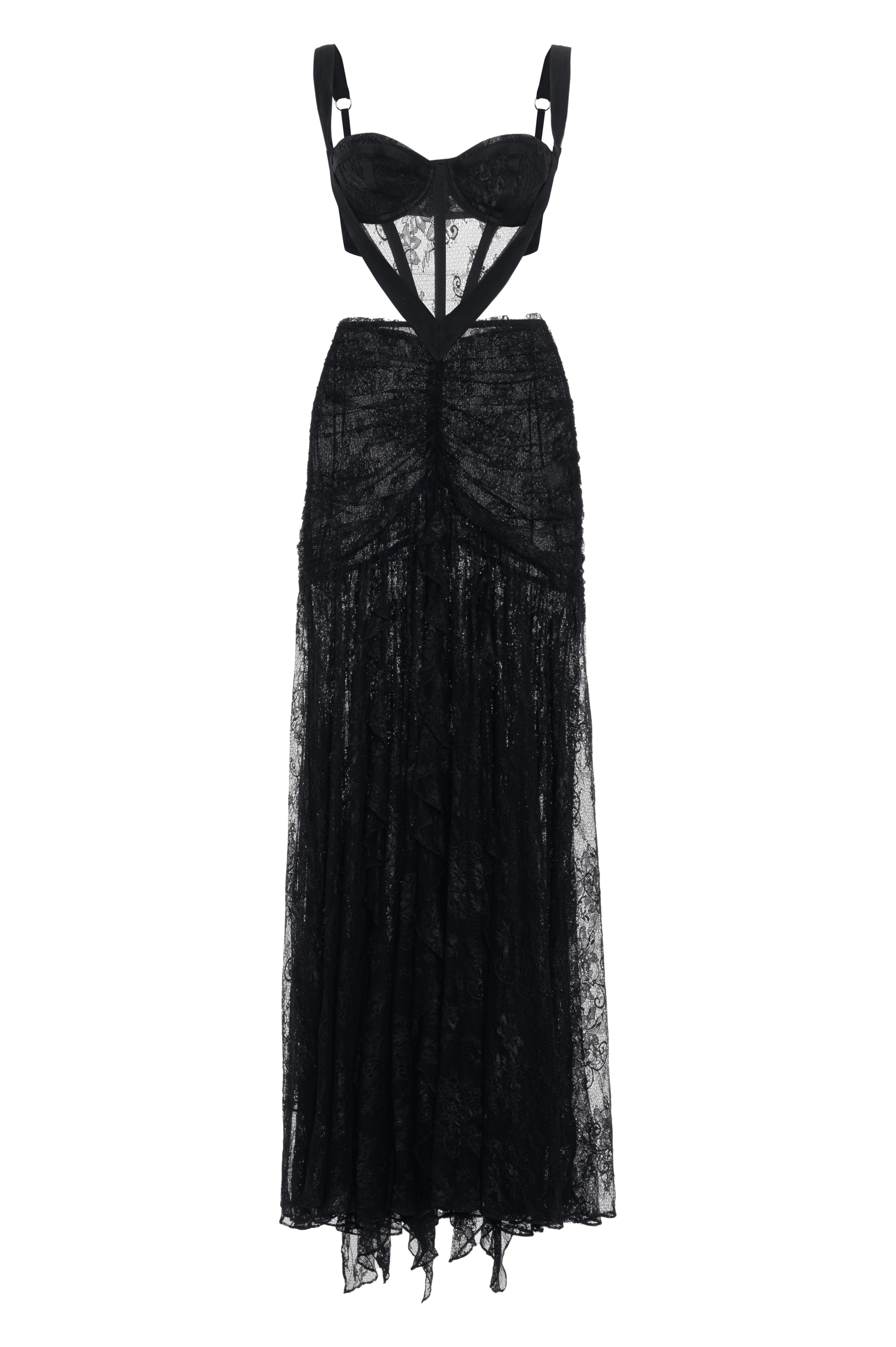 LAILA LACE CUT OUT GOWN - Image 5