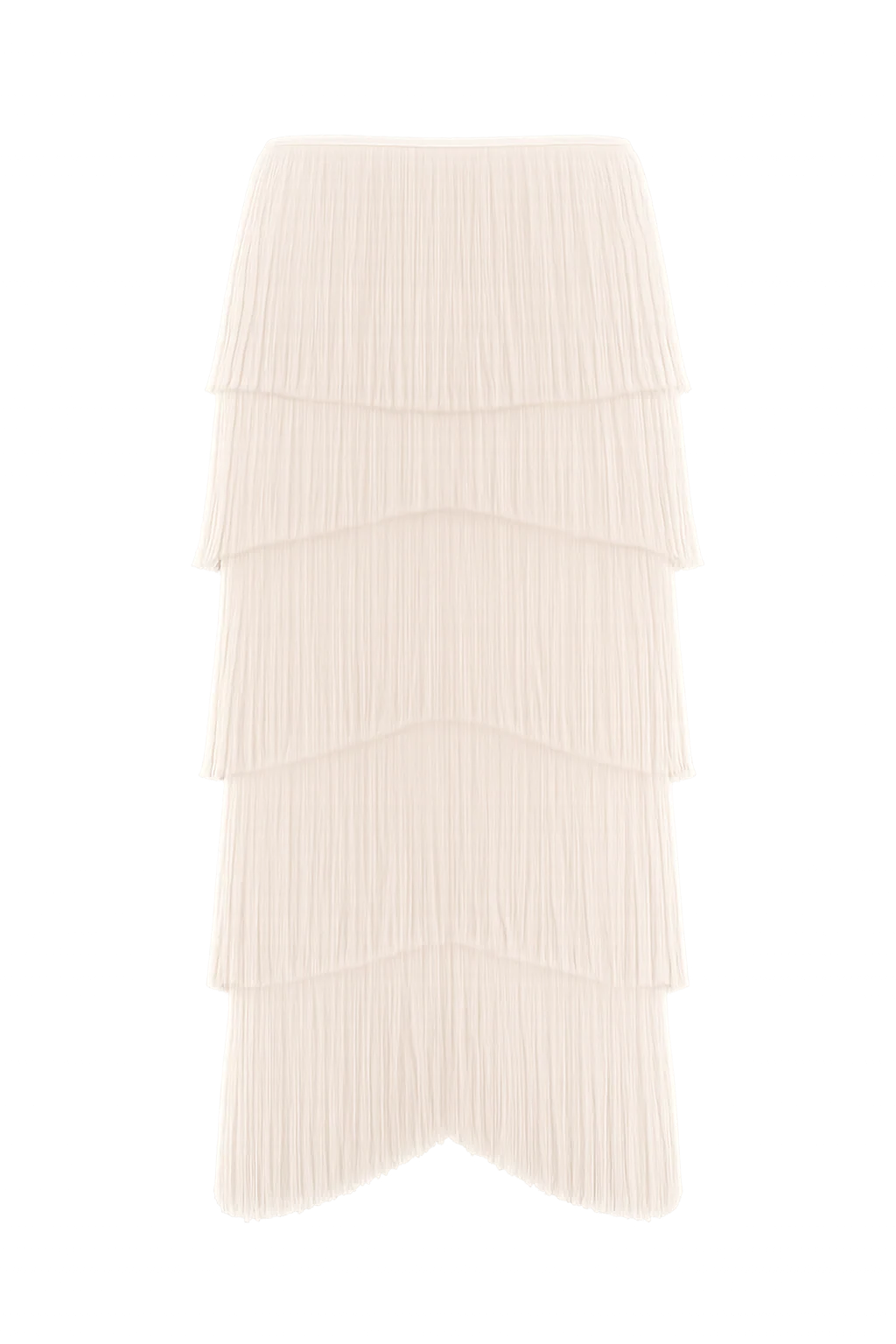 LILA FRINGE MIDI SKIRT - Image 2
