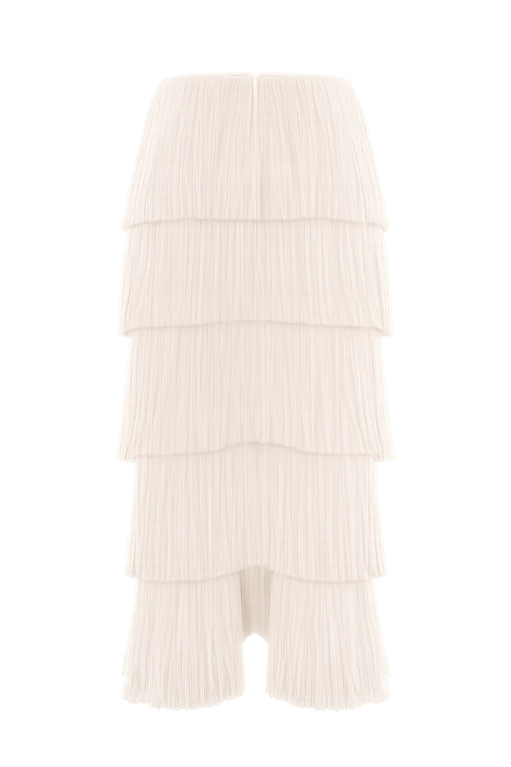 LILA FRINGE MIDI SKIRT - Image 3