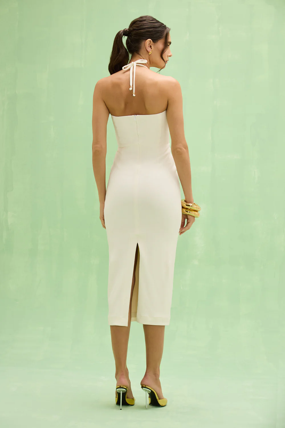 LUNA KNIT MIDI DRESS - Image 4