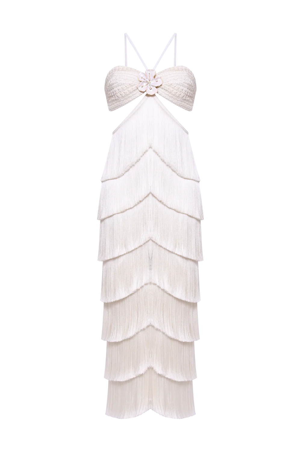 LYA FRINGE MIDI DRESS - Image 5