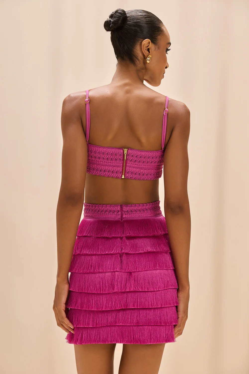 LYA FRINGE MINI DRESS - Image 3