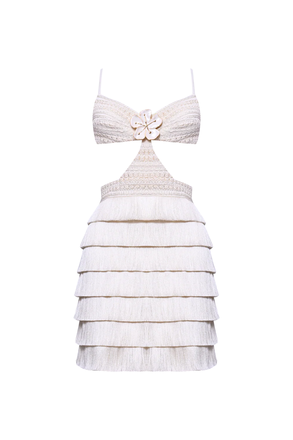 LYA FRINGE MINI DRESS - Image 4